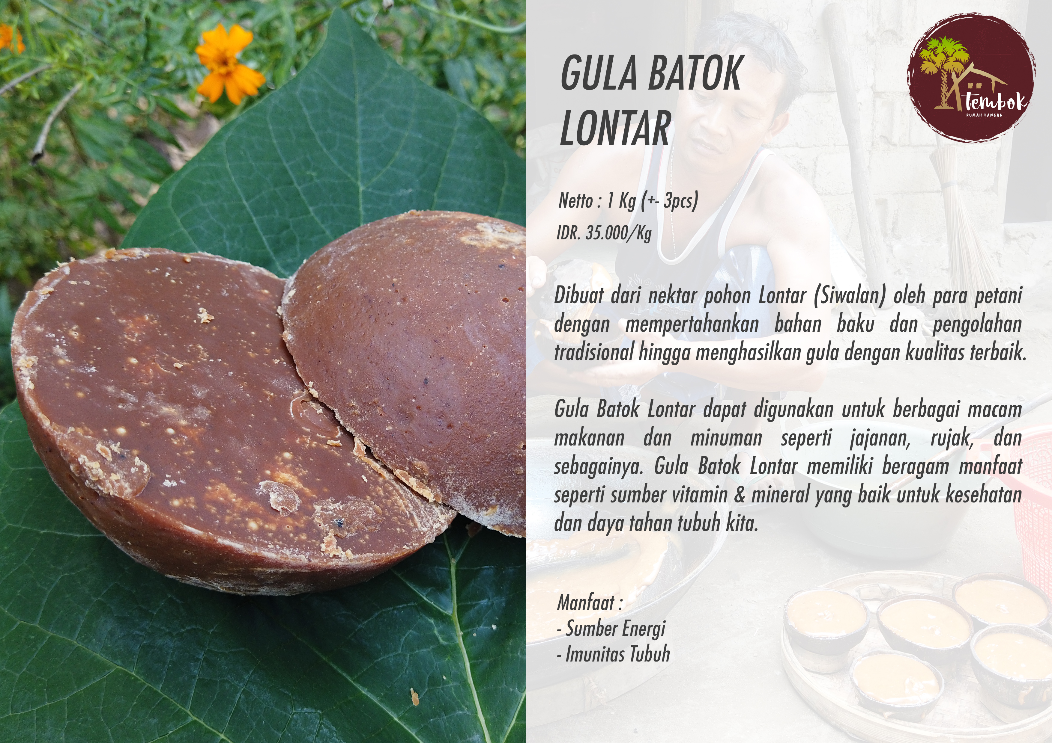 Gula Batok Lontar